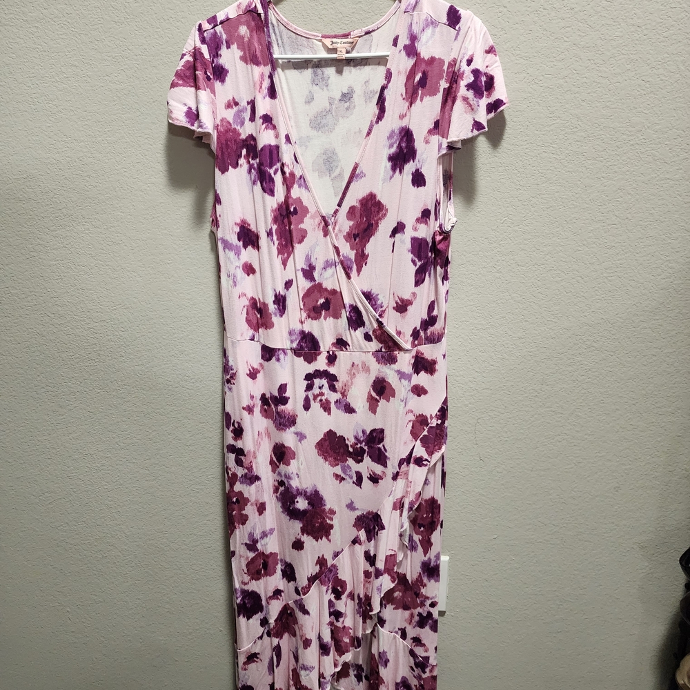 Gently-worn Juicy Couture Pink- and Purple-hued Dress Size XL